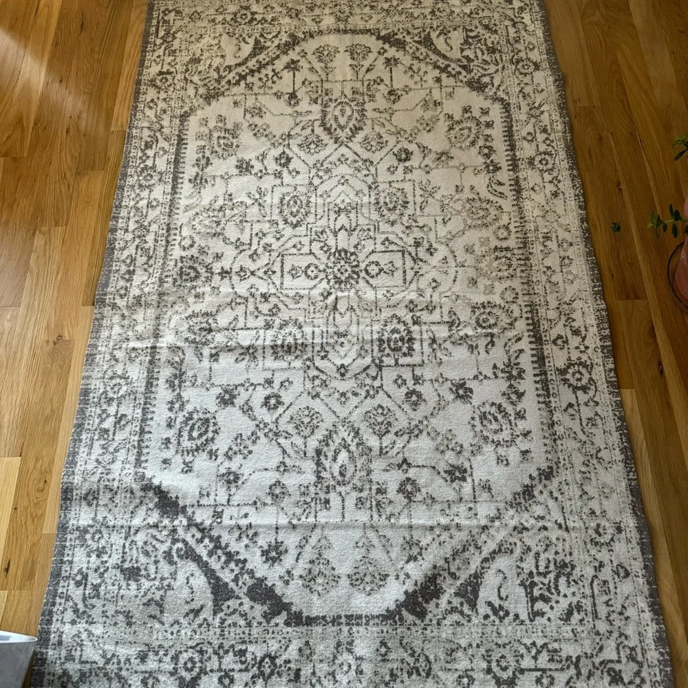Vintage Cotton Area Rug 36” x 60”